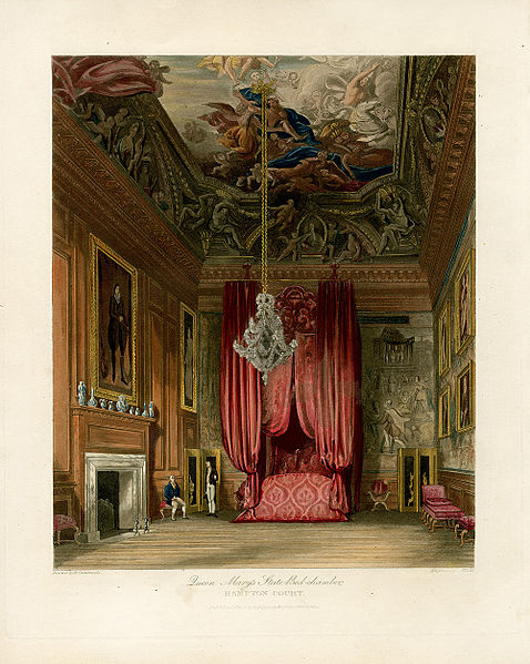 478px-Queen_Mary's_State_Bedchamber,_Hampton_Court,_from_Pyne's_Royal_Residences,_1819_-_panteek_pyn108-551